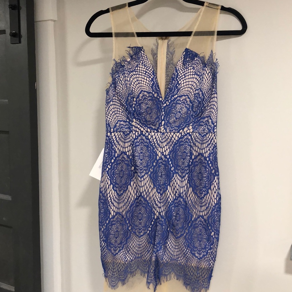 Eyelash lace dress NWT
